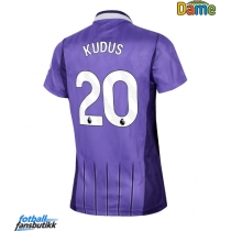 Tottenham Hotspur Mohammed Kudus #20 Tredjedrakt Dame 2026-27 Kortermet